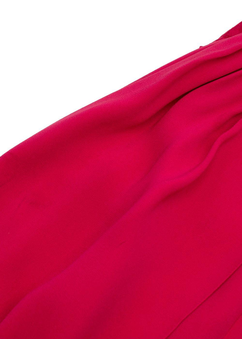 Dior Pink Silk Sleeveless Gown