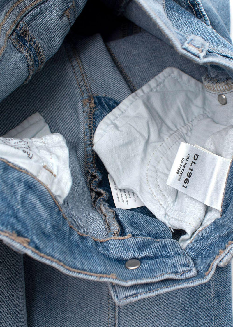 Vintage wash denim Patti straight leg jeans
