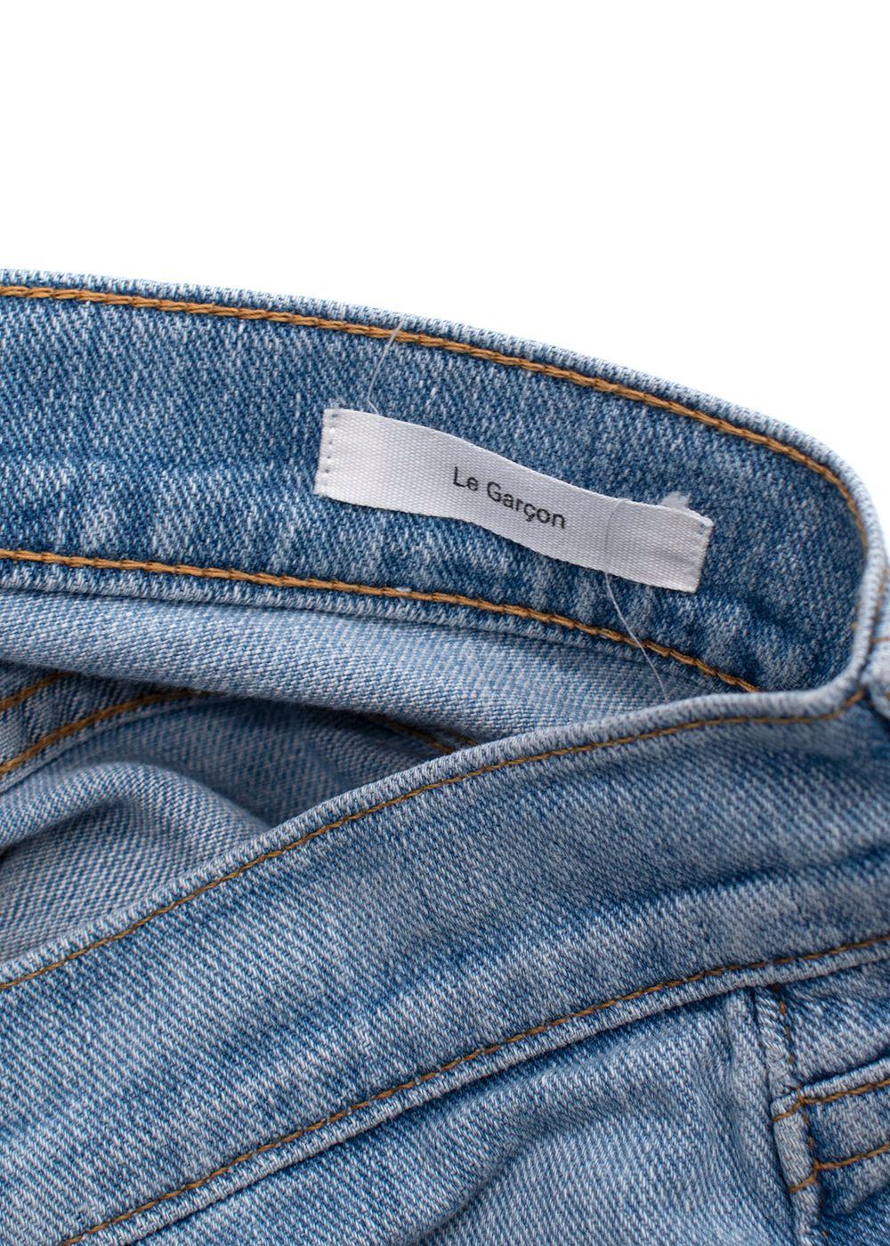 Frame Light Wash Le Garcon Jeans