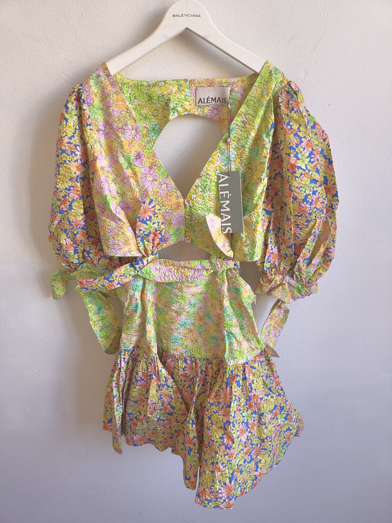 Floral Cotton Daisy Dress