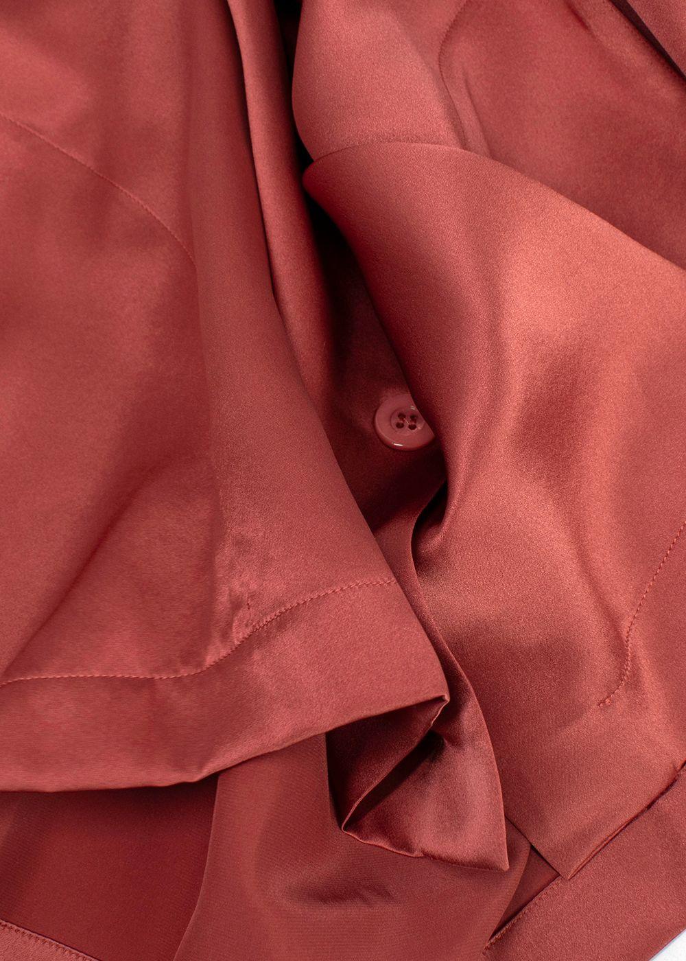La Perla Rose Silk Long Pyjamas
