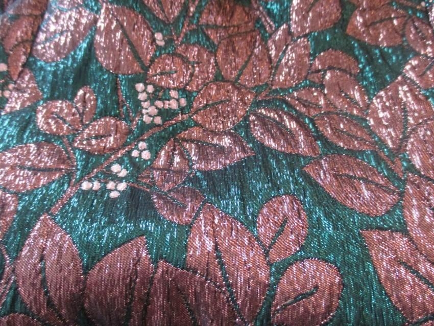 Tara Jarmon Strapless Metallic Jacquard Corset Mini Dress