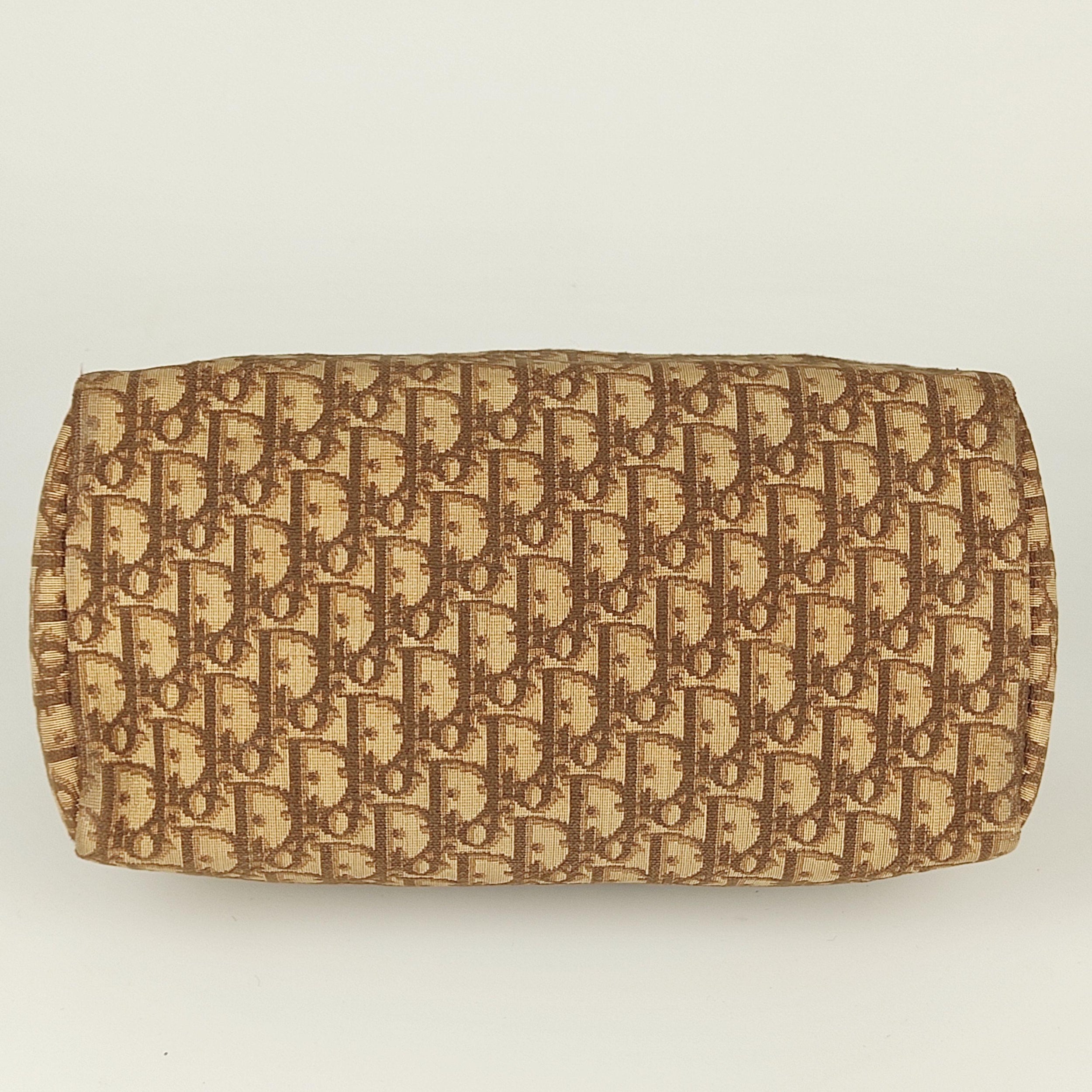 Vintage brown Oblique jacquard Trotter bag