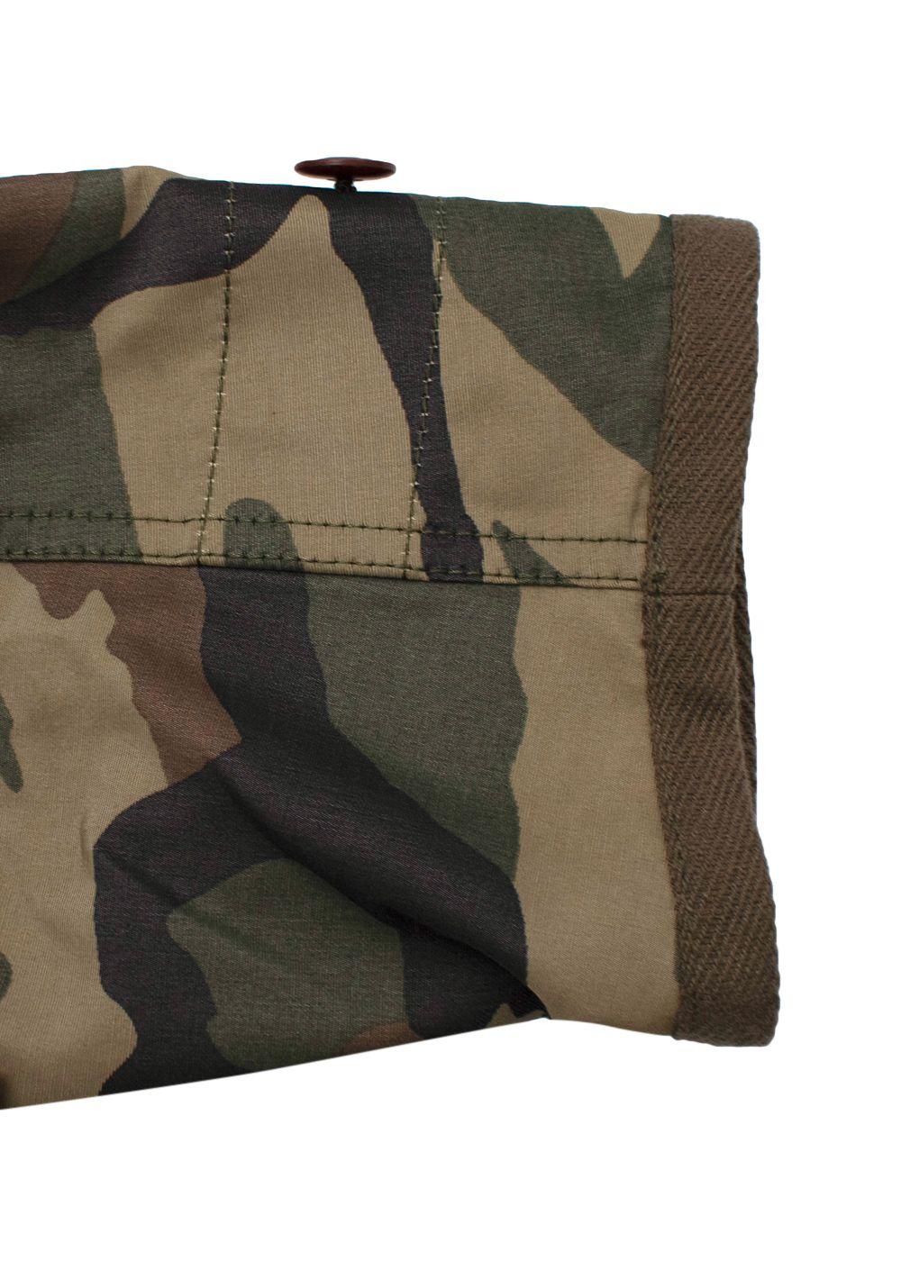 Camouflage Print Cotton Jacket