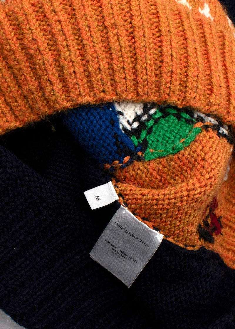 JW Anderson Wool Graphic Knit Sweater