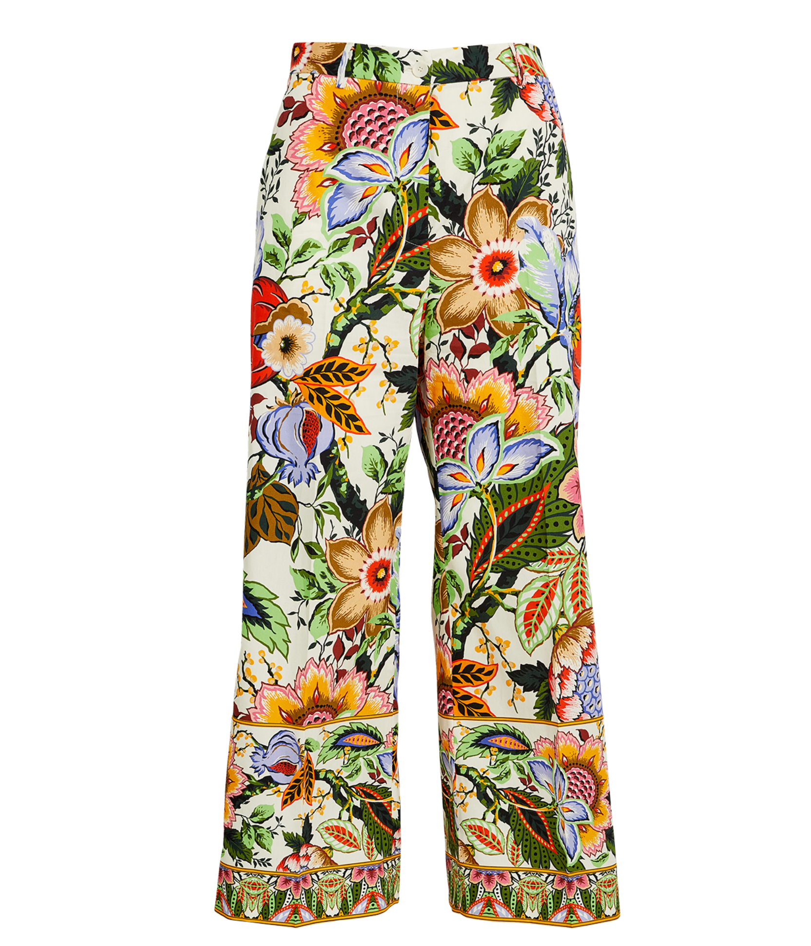 Etro Floral Cotton Culottes