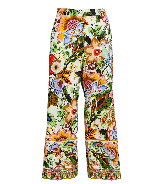 Etro Floral Cotton Culottes