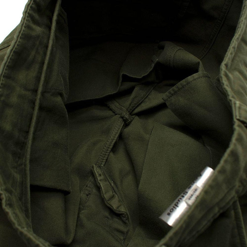 Acne Studios Army Green Trousers
