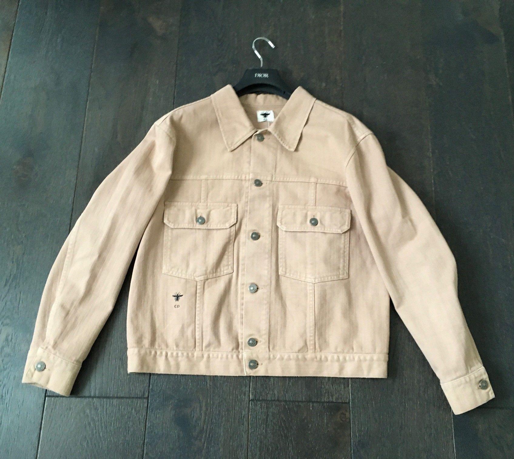 Runway Blush Embroidered Denim Jacket