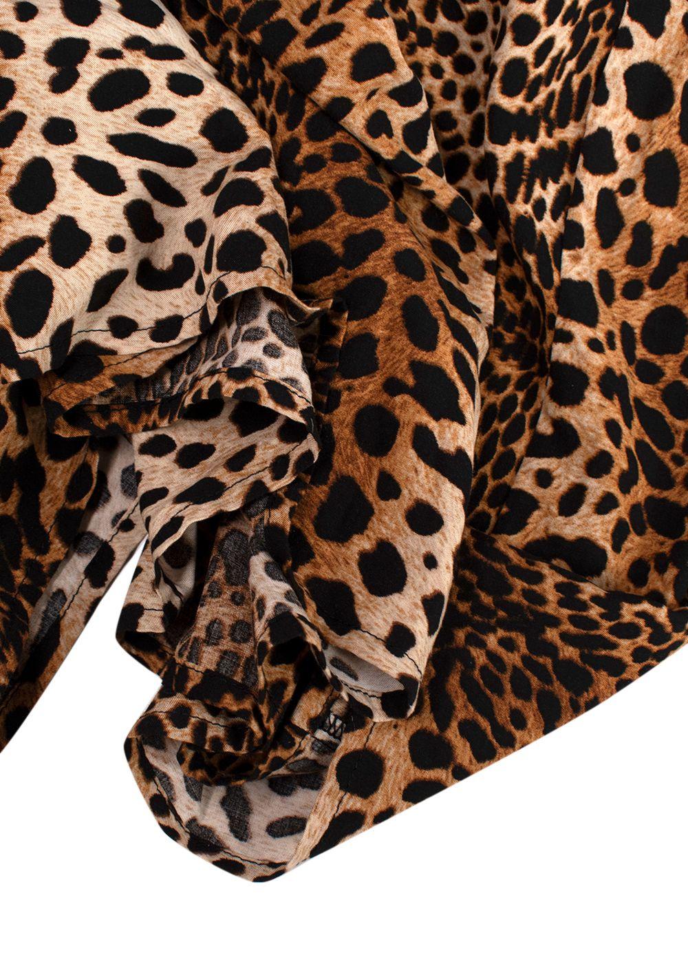 Melissa Odabash Leopard Print Maxi Dress