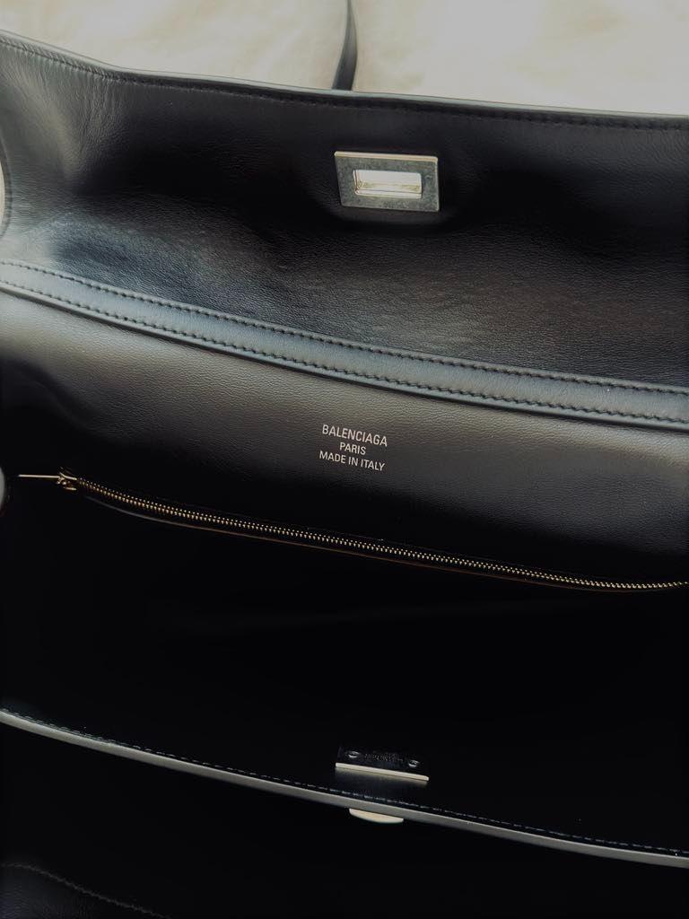 Balenciaga Black Medium Rodeo Bag