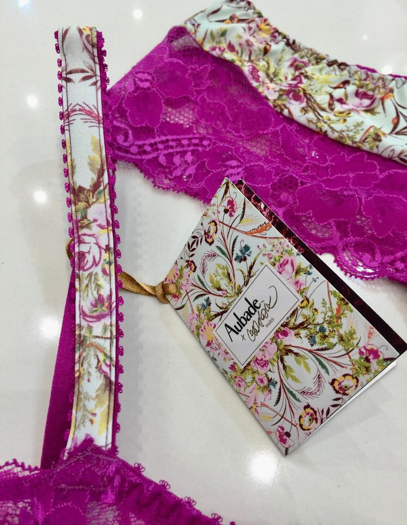 Aubade Paris by Christian Lacroix Half Cup Bra & St Tropez Brief Set