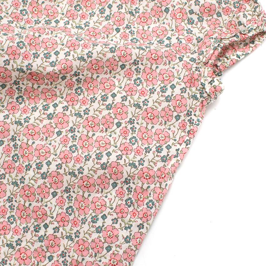 Bonpoint Girls Floral-print Cotton Dress