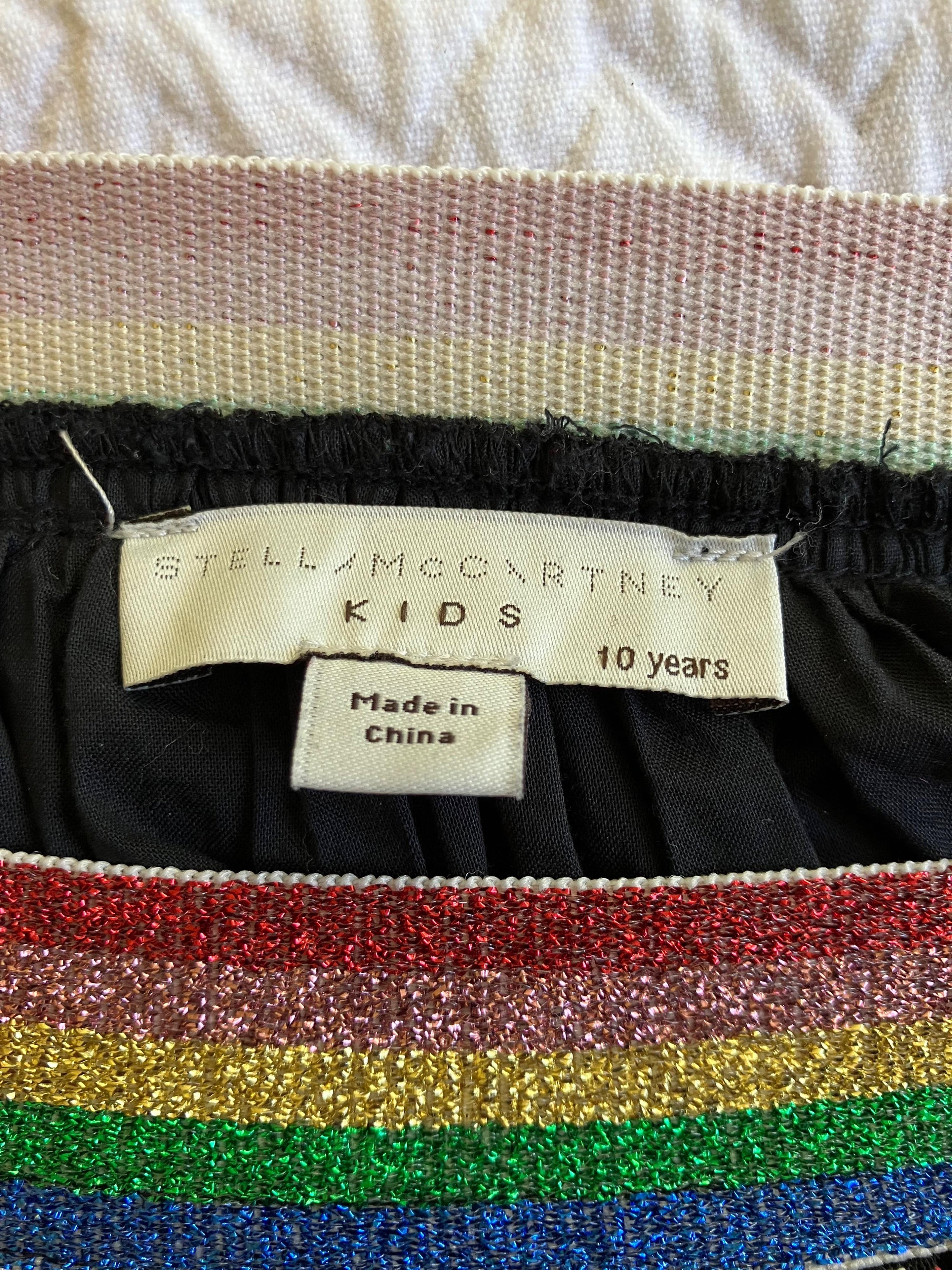 Stella McCartney Kid's 10A Tulle Spotted Skirt