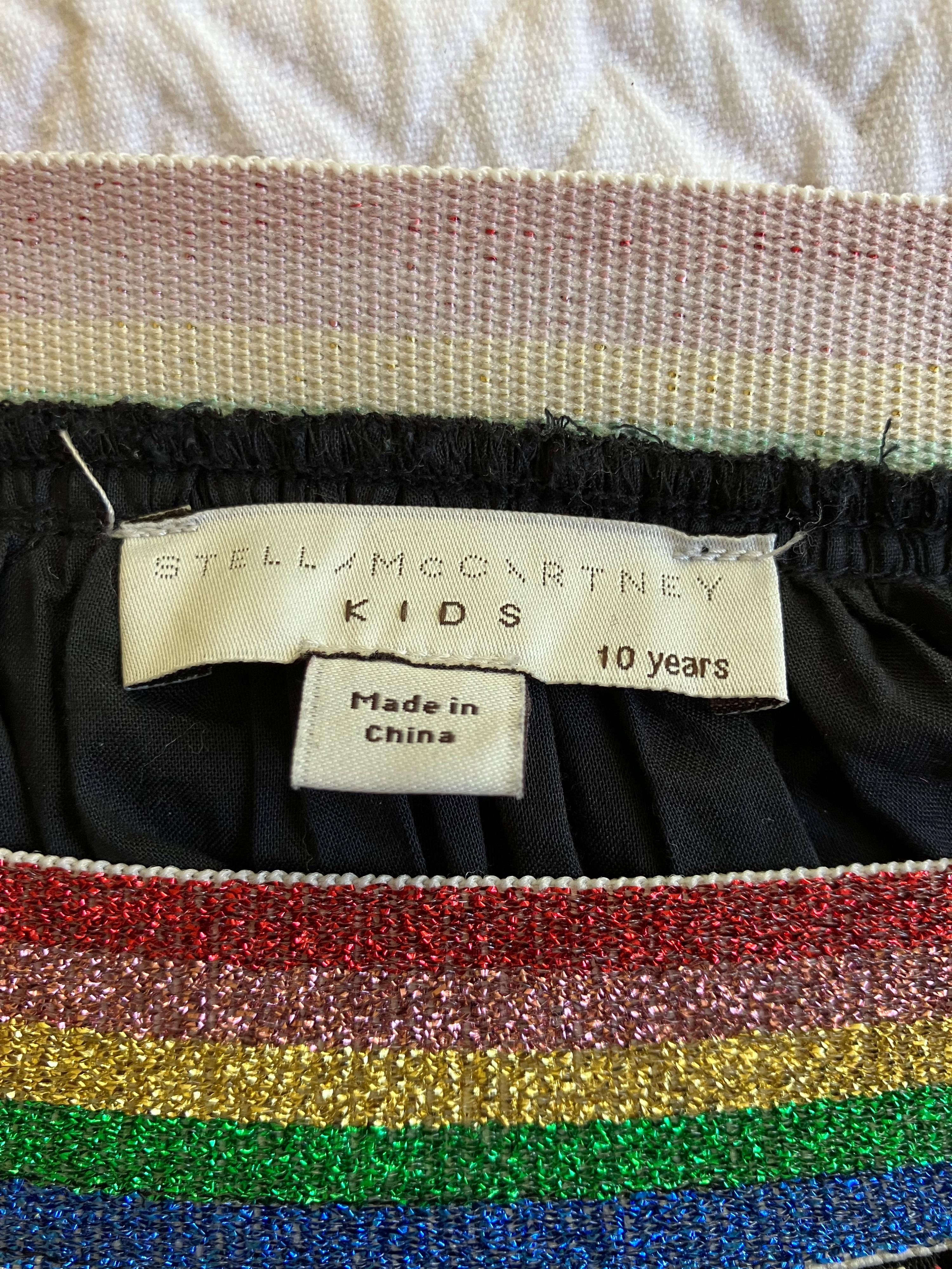Stella McCartney Kid's 10A Tulle Spotted Skirt