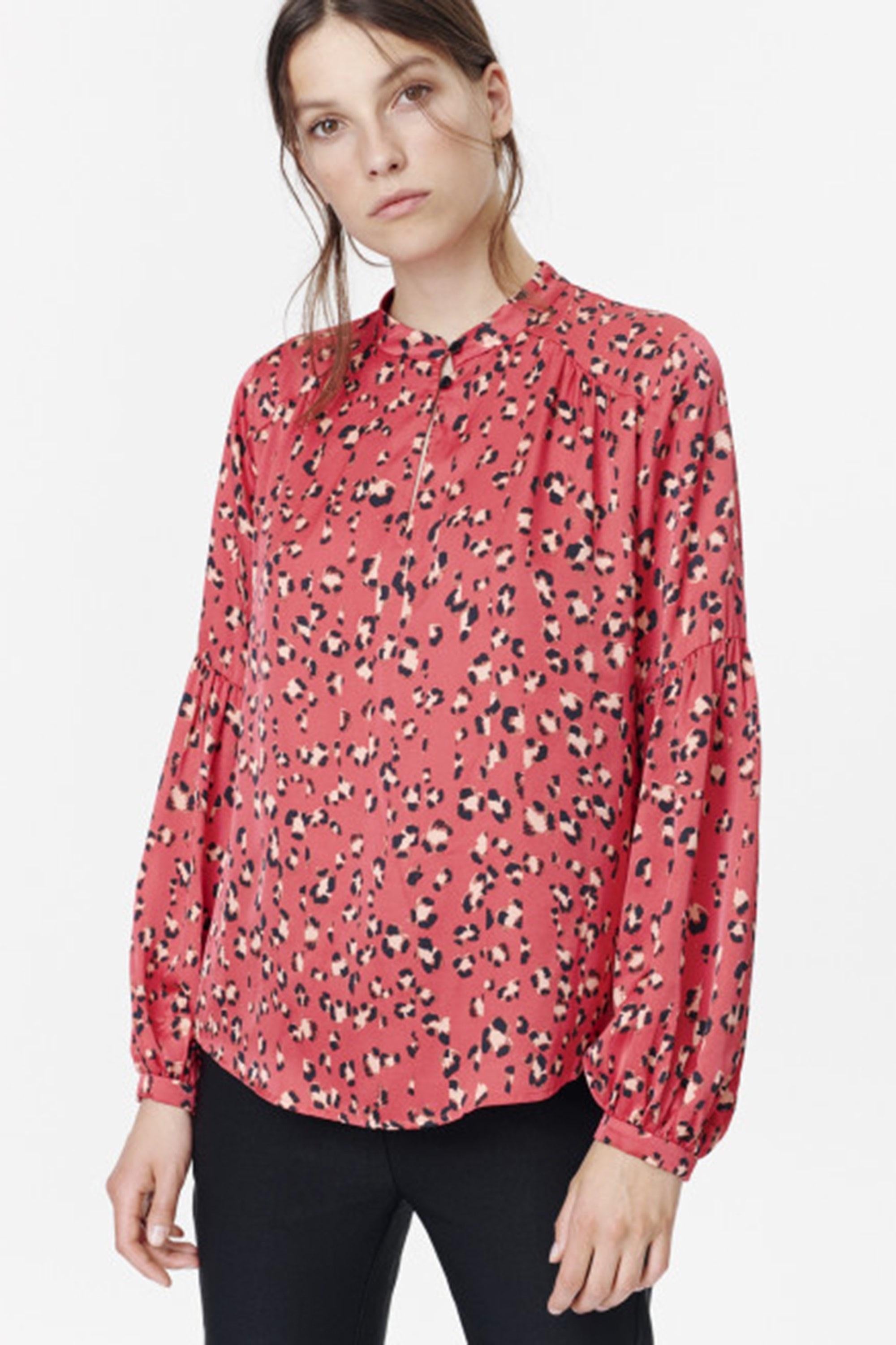 Animal Print Habit Blouse