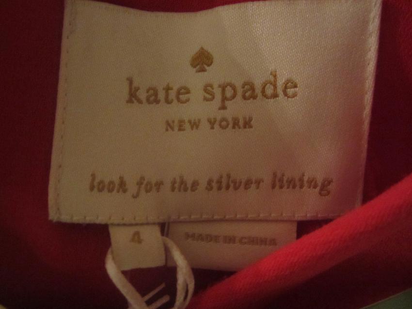 KATE SPADE Hot pink Crepe Dress