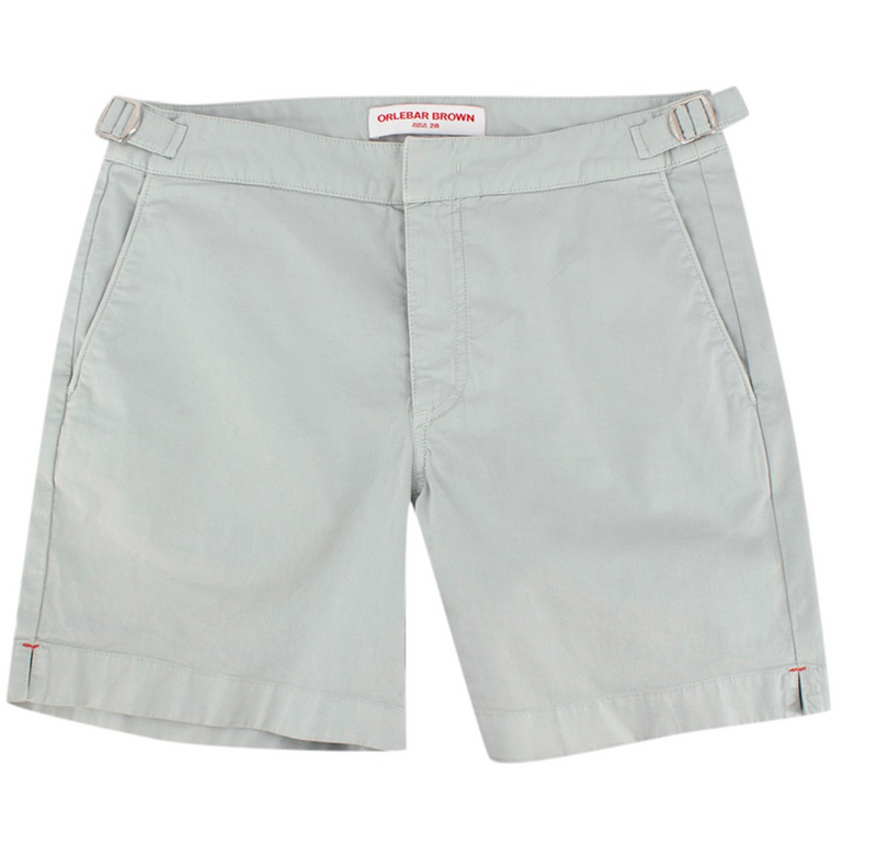 Orlebar Brown Green Cotton Blend Shorts