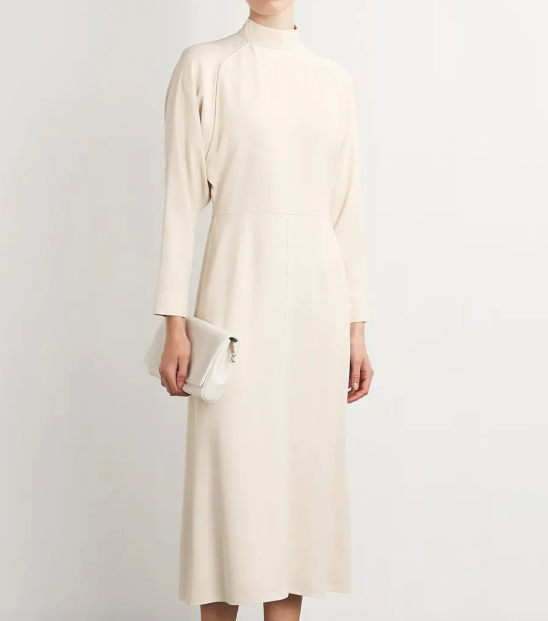 Agnona  Batwing-Sleeve Midi Dress