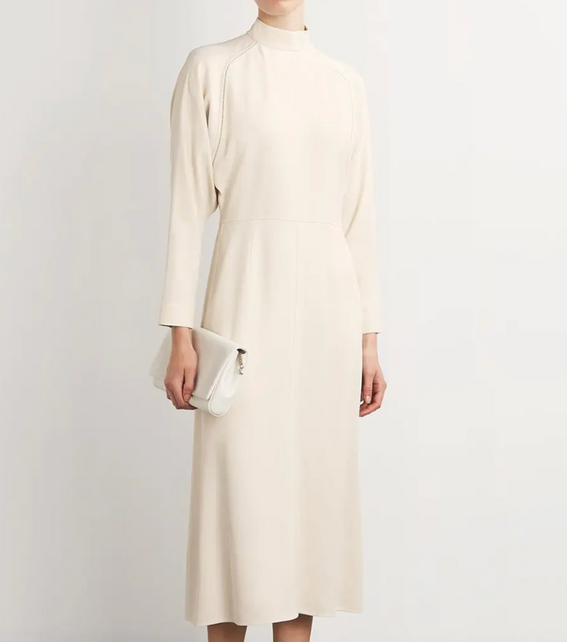 Agnona  Batwing-Sleeve Midi Dress