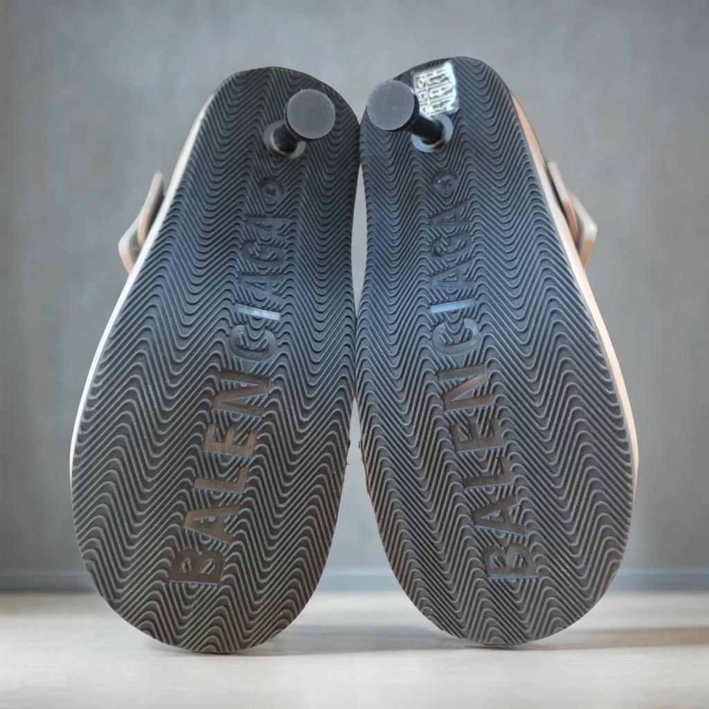 Balenciaga  Leather Mallorca Mules