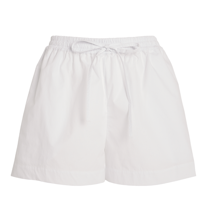 Matteau White Relaxed Shorts