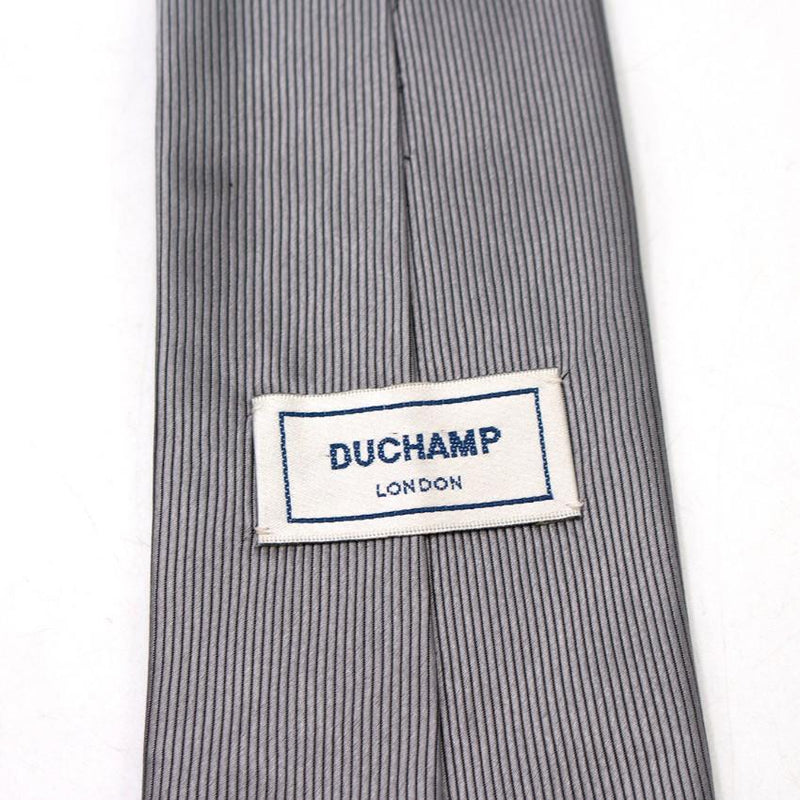 Duchamp Silver Silk Embellished Tie