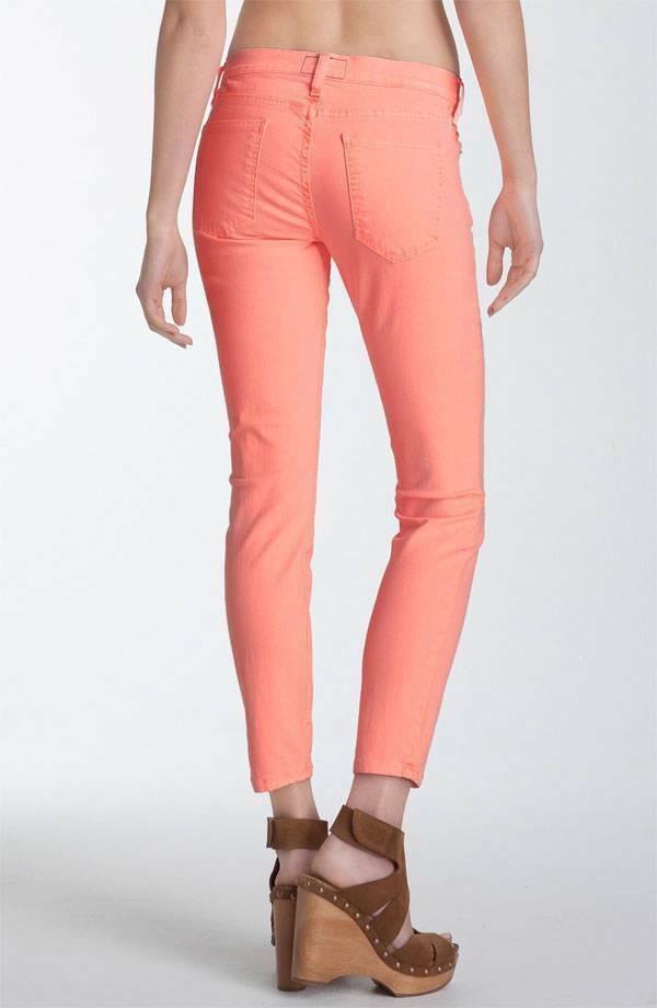 Current/Elliott Neon The Stiletto Jeans