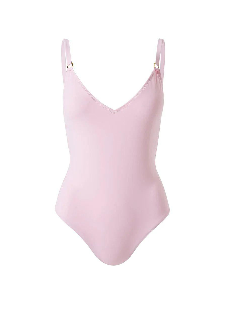 Melissa Odabash Pink Cyprus Swimsuit