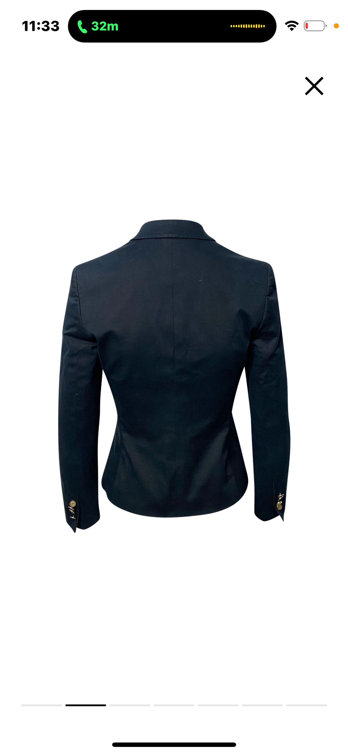 Dolce & Gabbana Black Single Breasted Blazer
