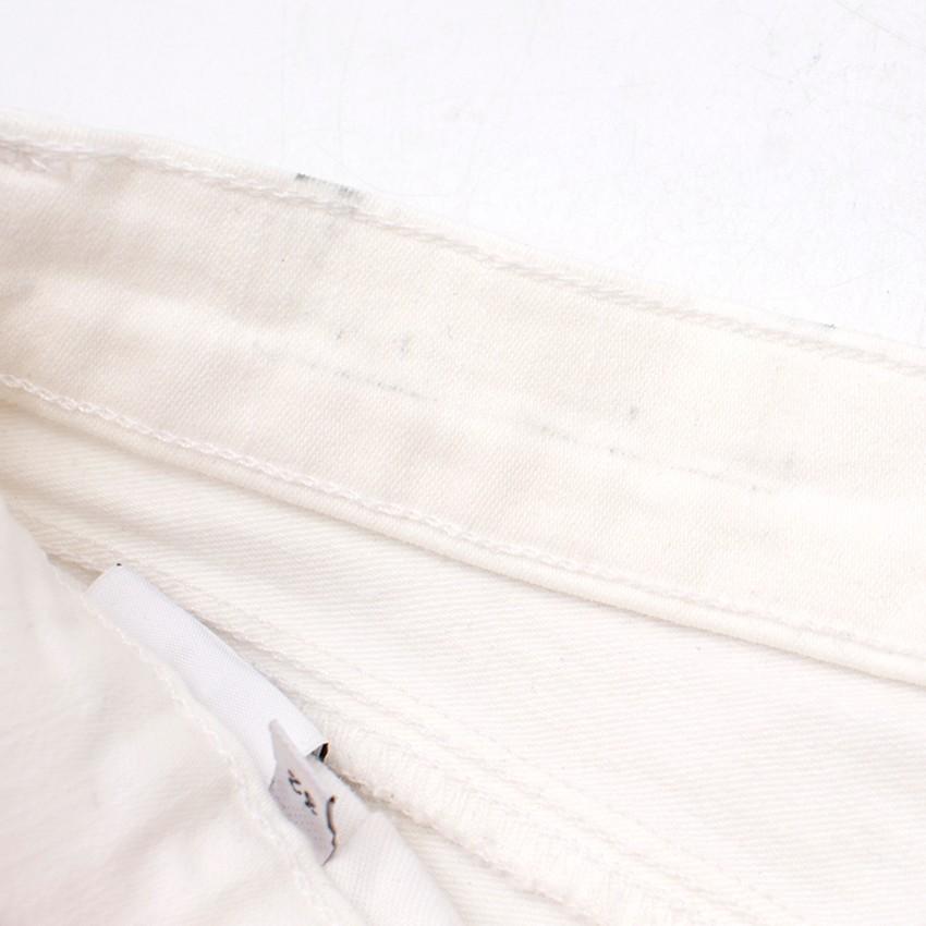 J Brand White Stretch Jeggings