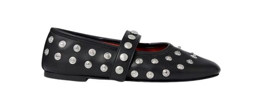 Stella McCartney Black Ryder Ballet Flats