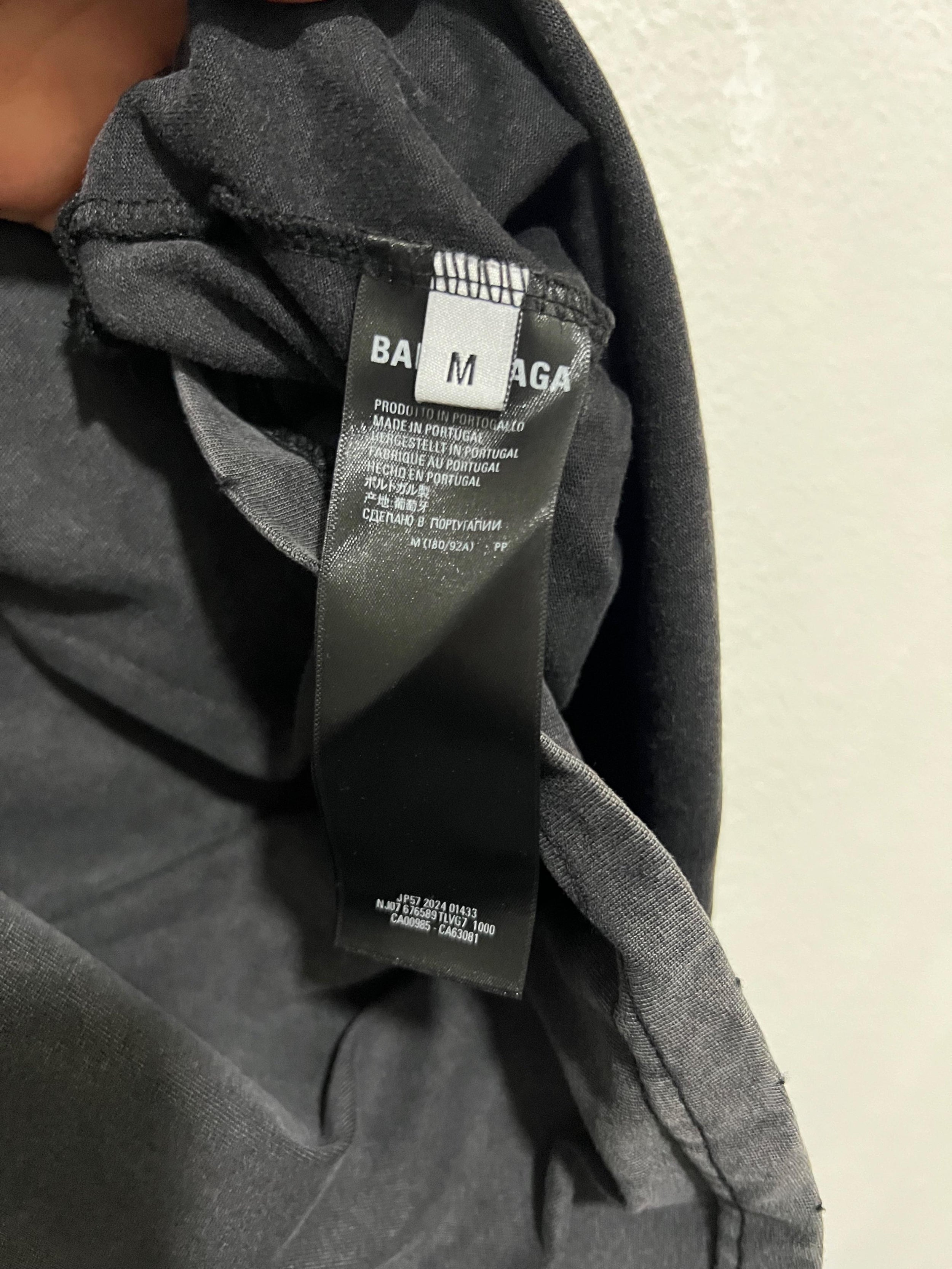 Black Pierced T-Shirt