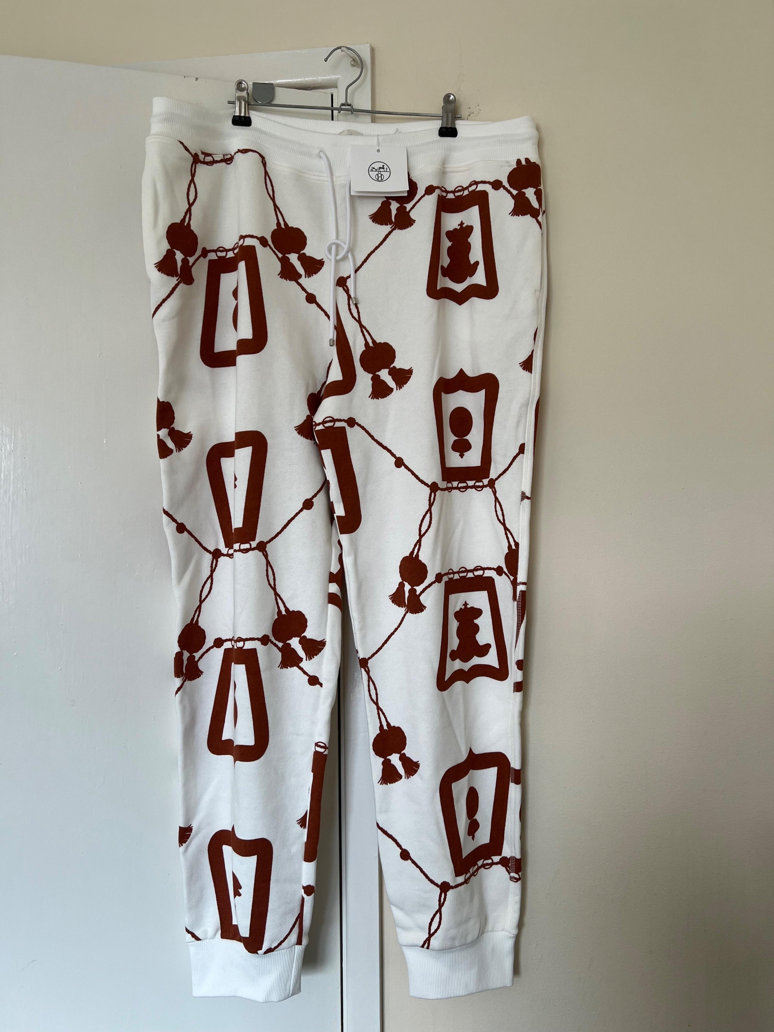 Printed Cotton Jogging Pants