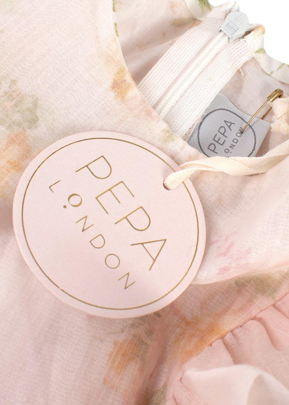 Pepa  London Baby Pink Floral Dress