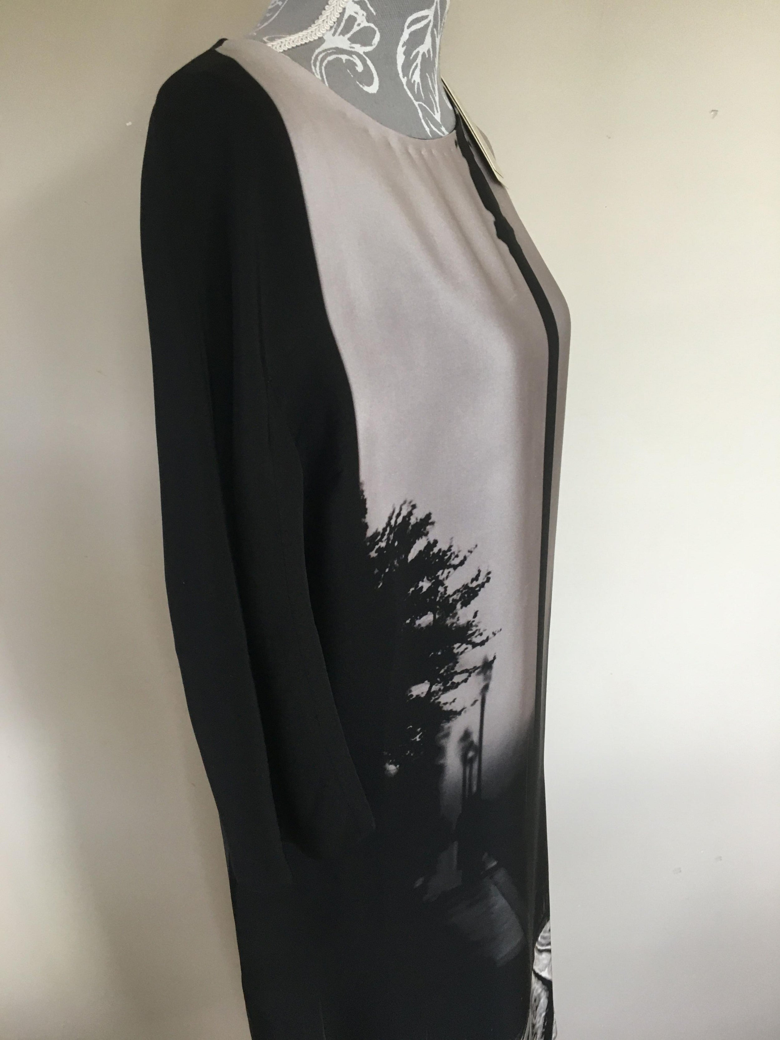 Mary Katrantzou Silk Abstract Print Dress