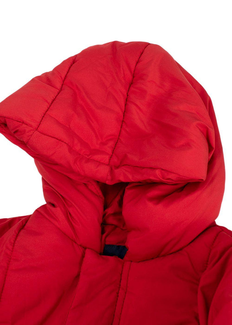 The Animals Observatory Red Baby Snowsuit