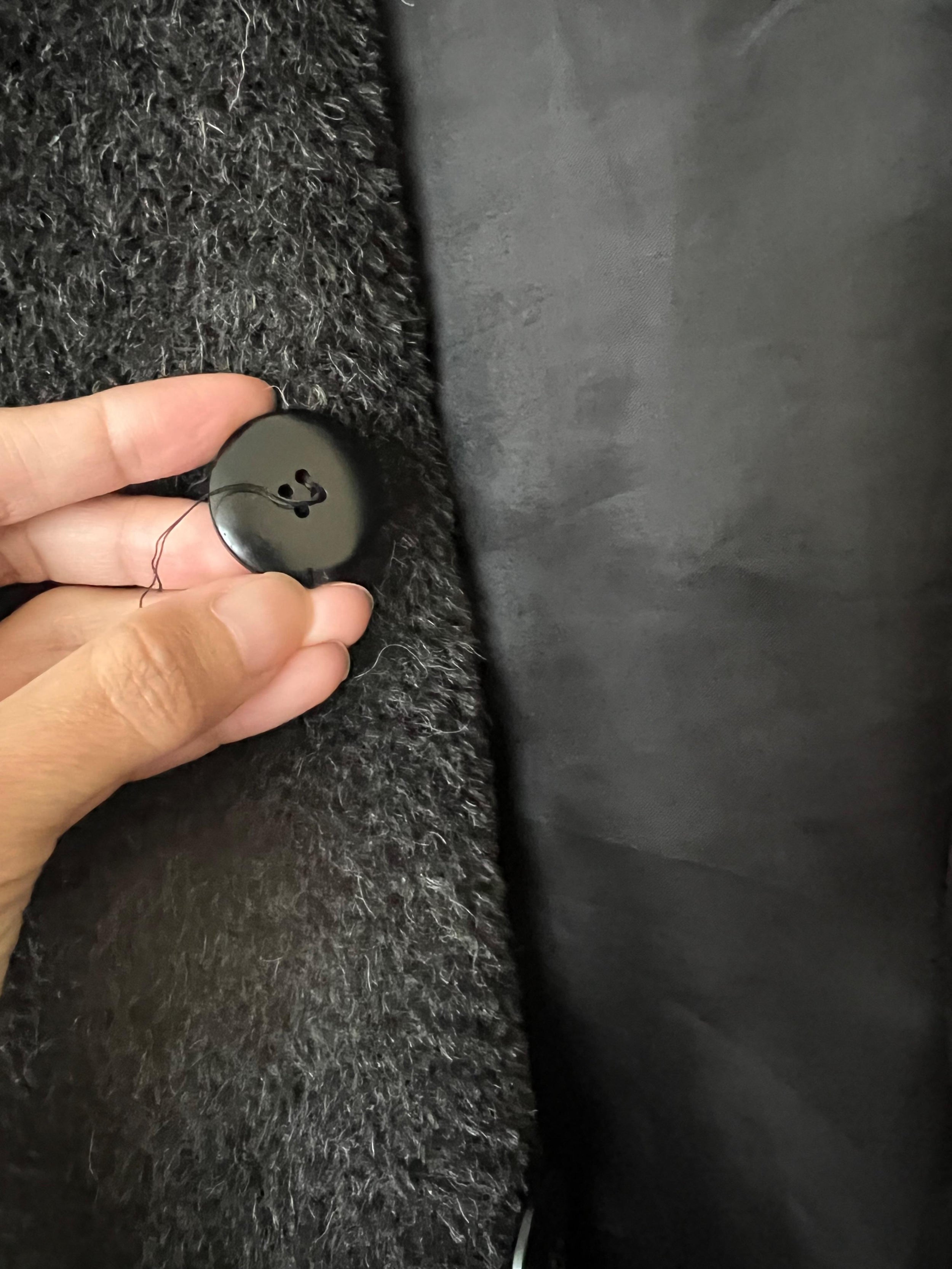 MaxMara Grey Alpaca Wool Coat