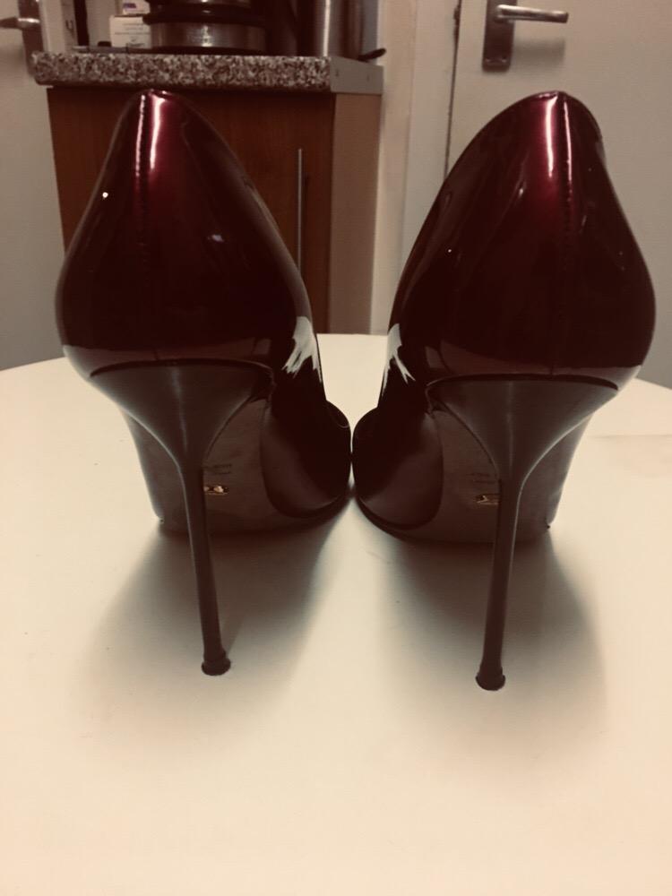 Sergio Rossi Metallic Two Tone Pumps