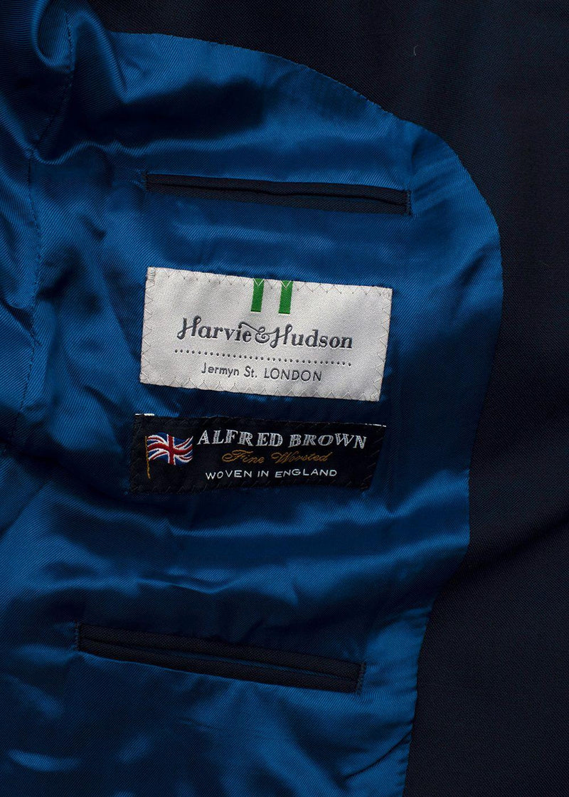 Harvie and Hudson Navy Blue Suit