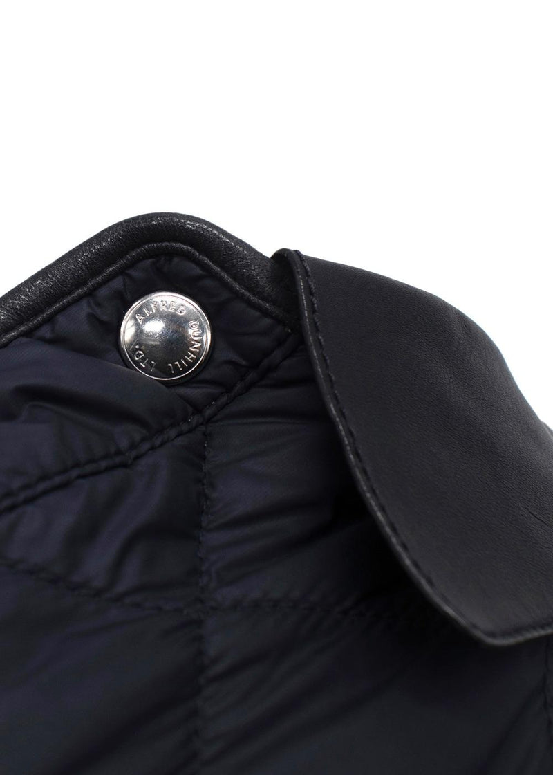 Dunhill Navy Quilted Jacket