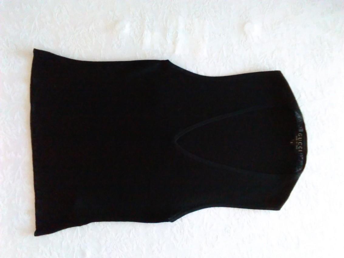 Gucci Silk Knit Sleeveless Top