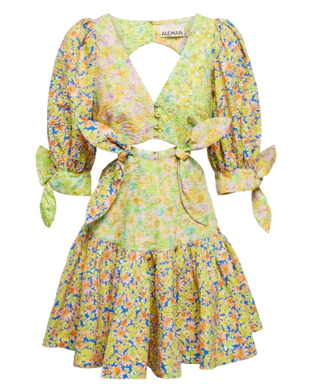 Floral Cotton Daisy Dress