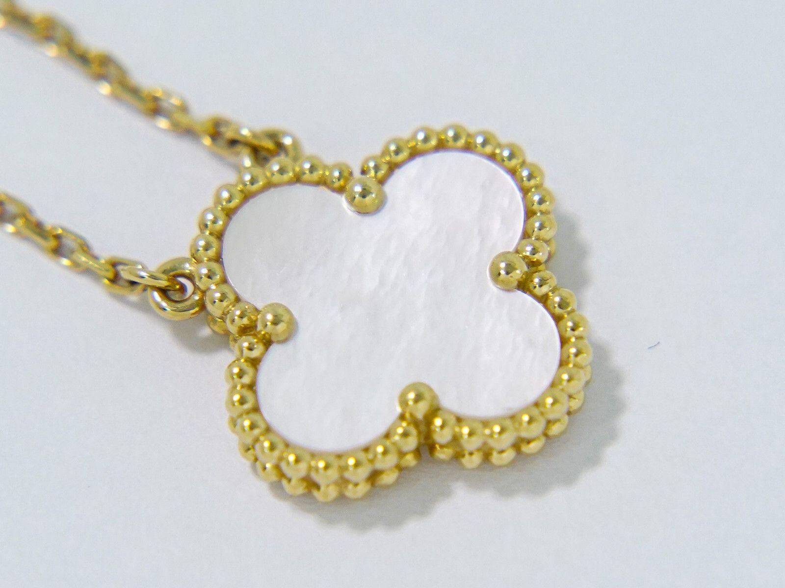 Van Cleef & Arpels Vintage Alhambra Pendant Necklace