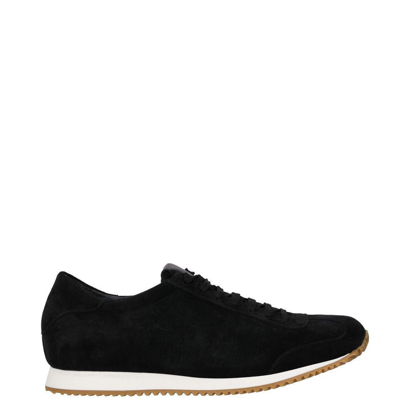 Camilla and Marc Black Suede Trainers