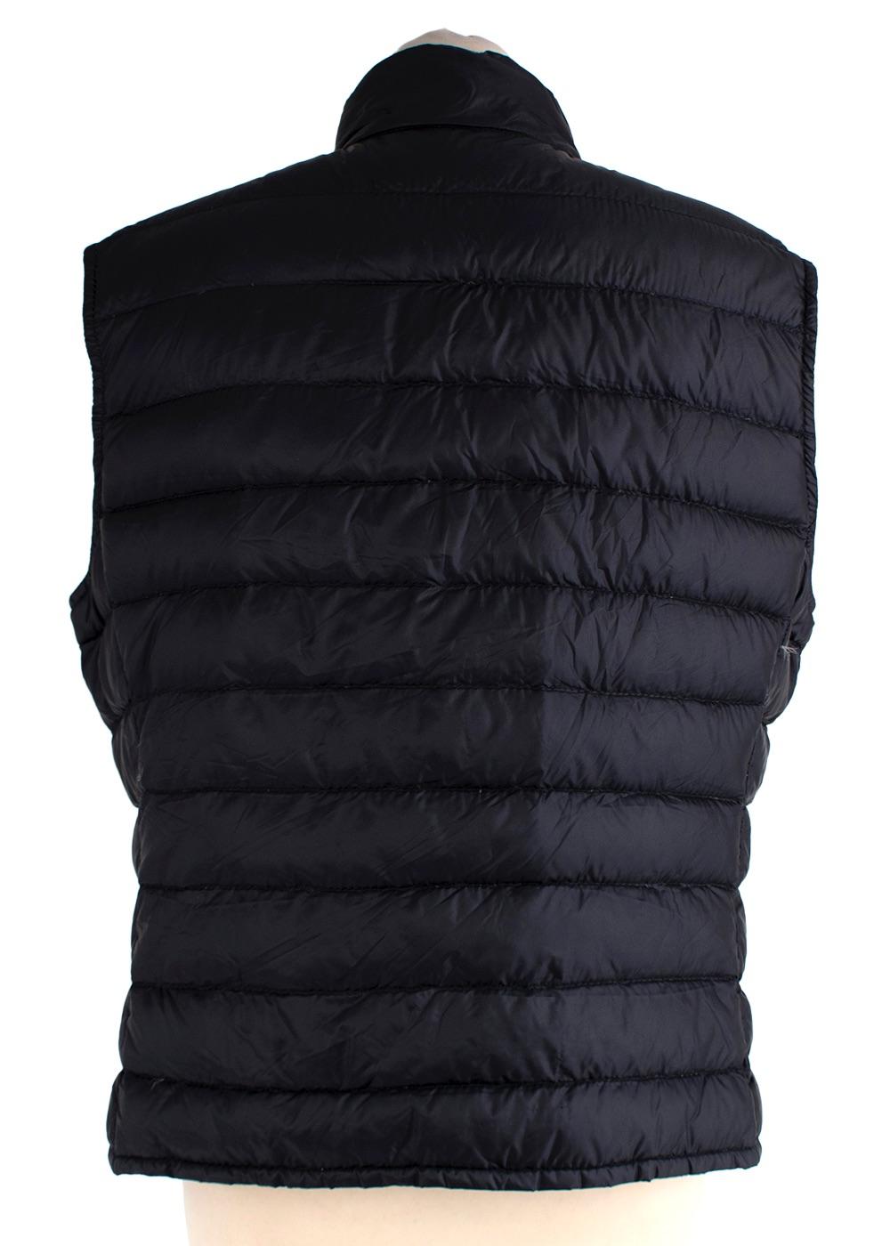 Moncler Black Liane Down Gilet