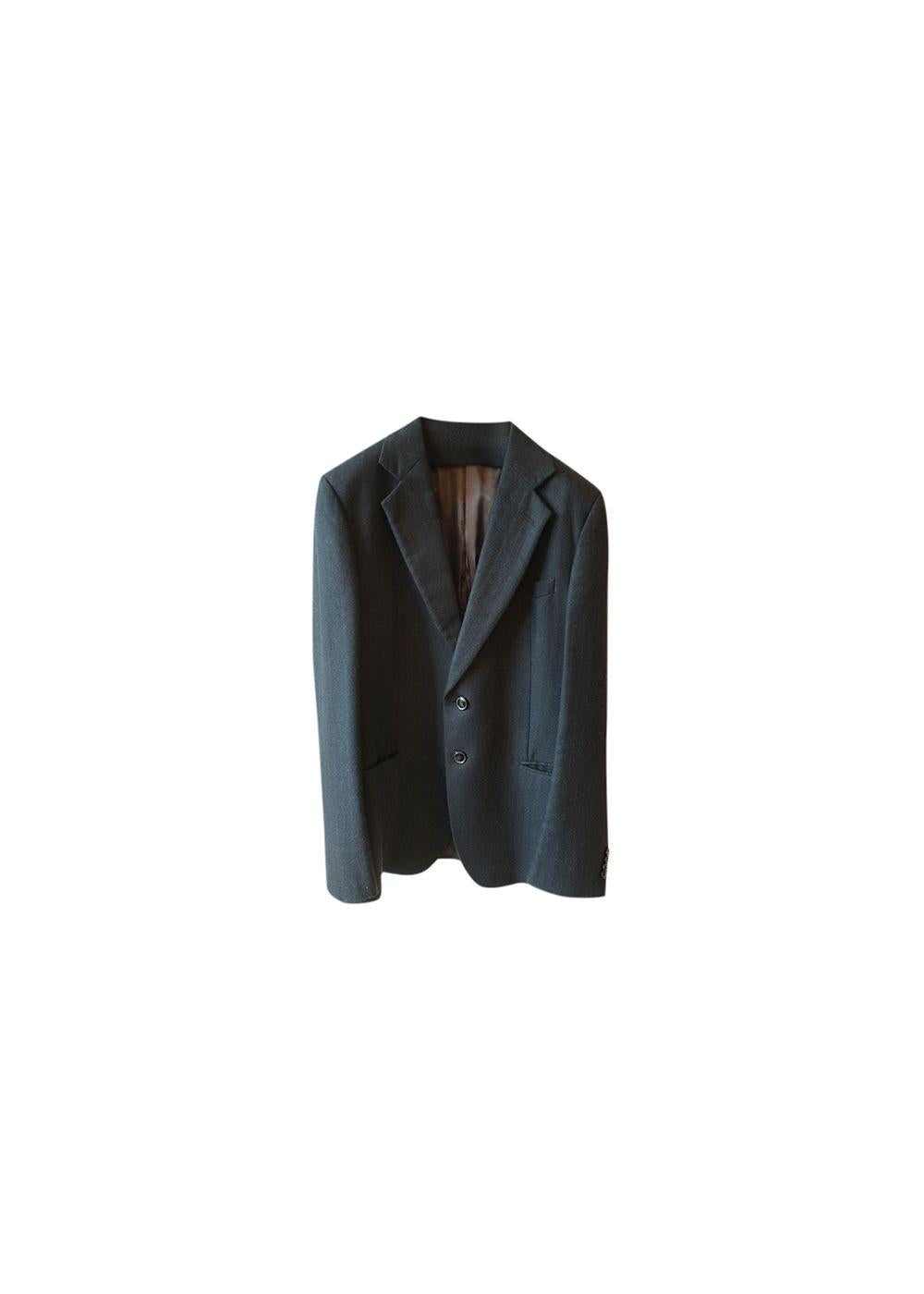 Black Cashmere Tailored Jacket
