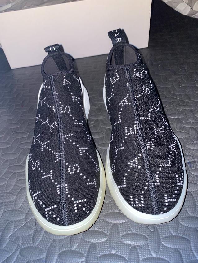 Stella McCartney Logo Print Slip-On Sneakers