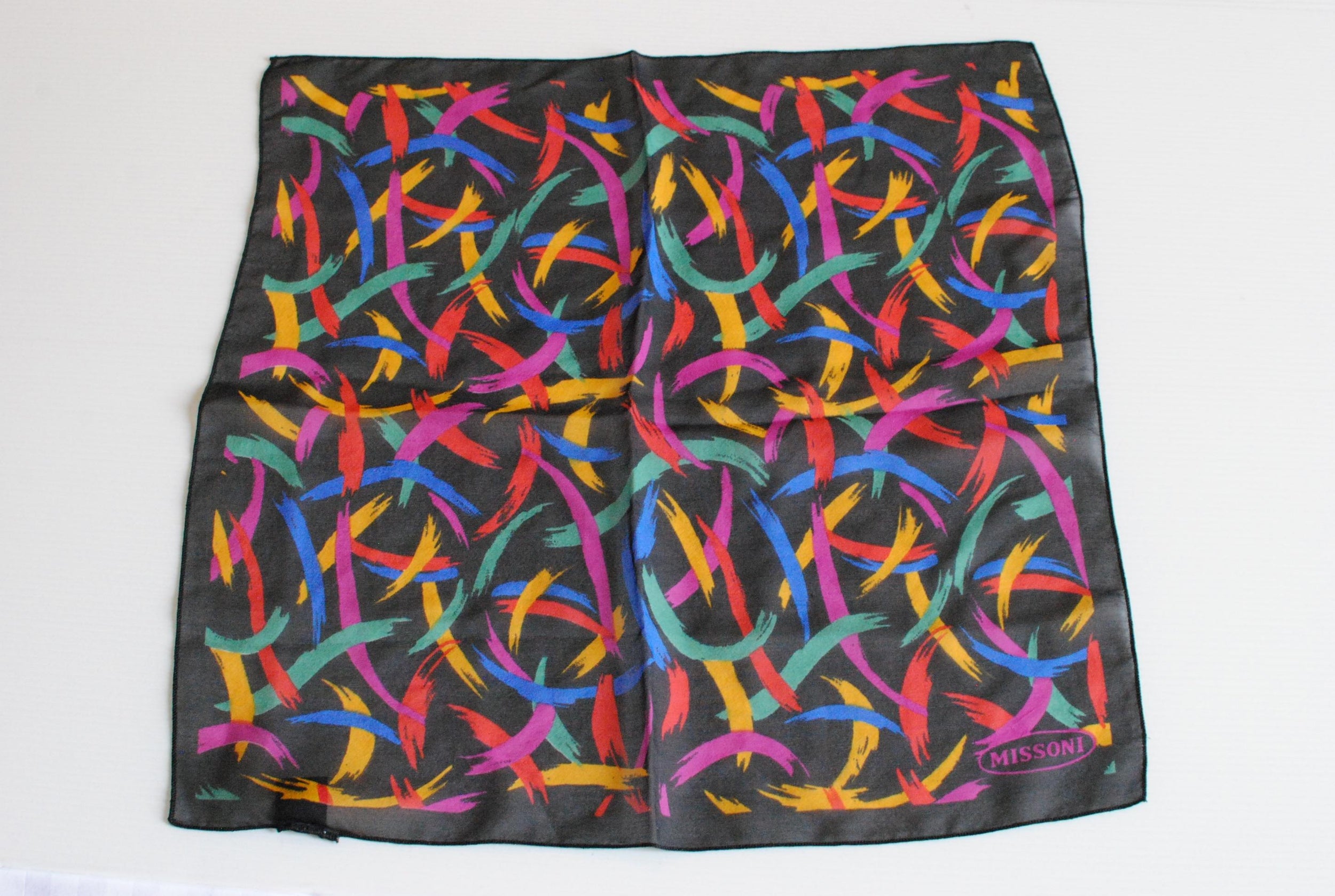 Missoni Multi Coloured Silk Scarf