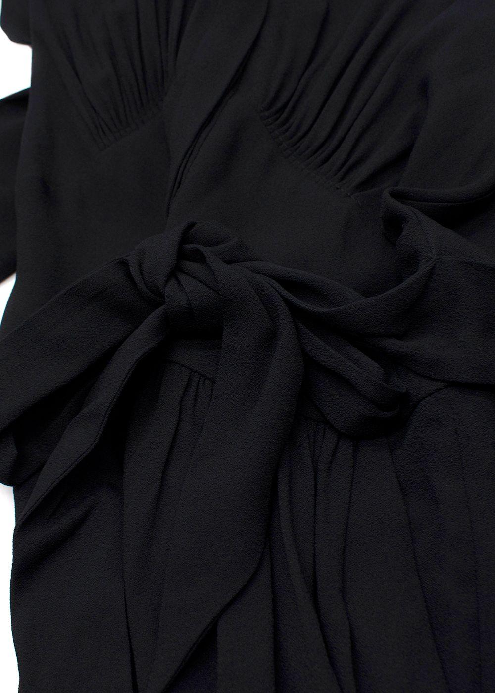Stella McCartney Belted Black Jumpsuit